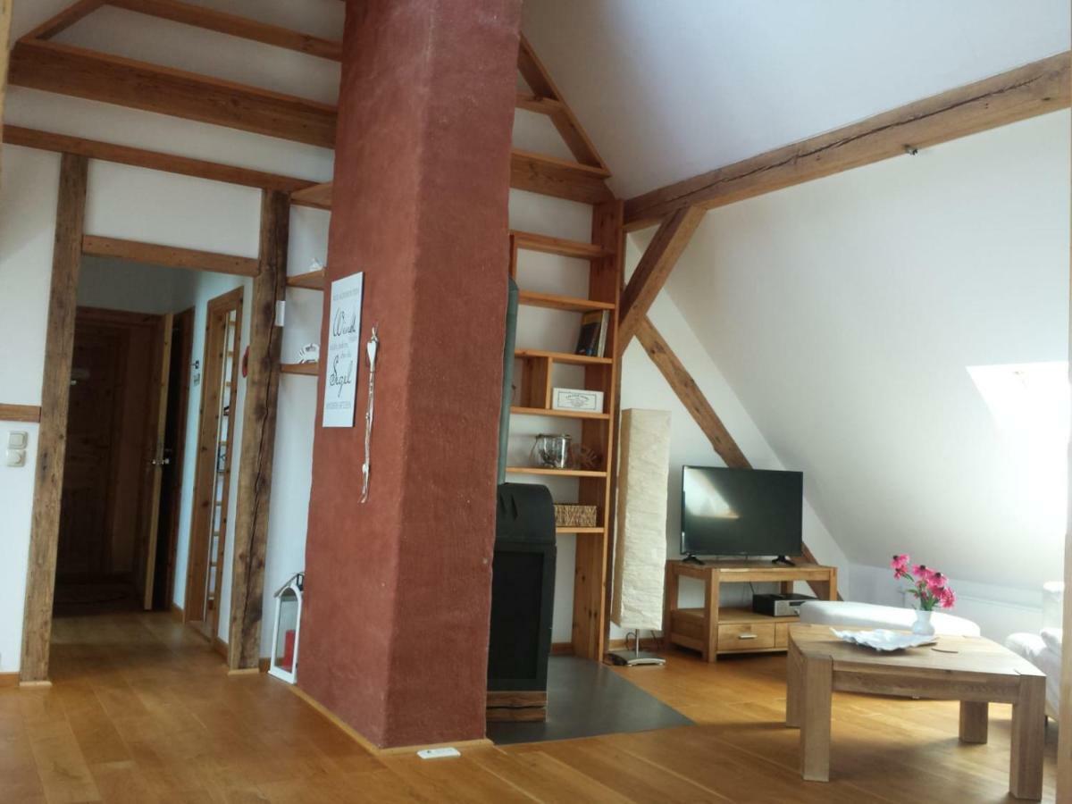 Ferienwohnung Weitblick Lodmannshagen Exterior foto